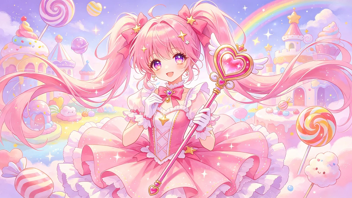 萌系风格动漫生成示例1