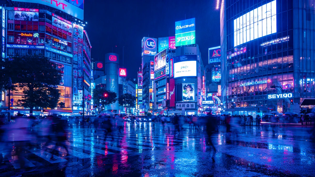 城市夜景壁纸示例1