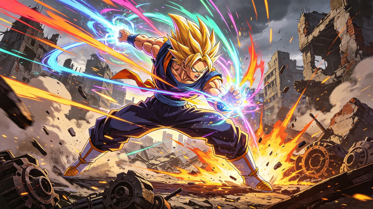 动漫风格AI一键出图示例1