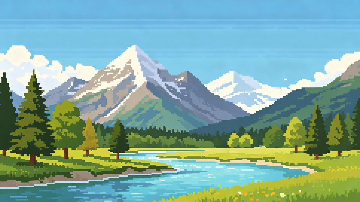 像素风格AI一键出图示例1